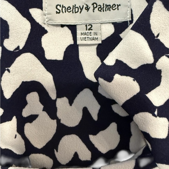 Shelby & Palmer Black and White Midi Dress - Picture 4 of 4